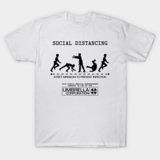 Social Dodging - zombie - inverted T-Shirt